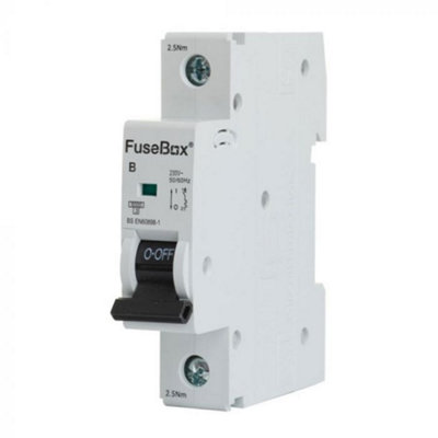 Fusebox 25A B Type Mcb 6Ka 1P, Mt06b251