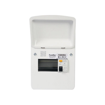 Fusebox F3004Ra 4 Way Rcd Consumer Unit 63A from B&Q