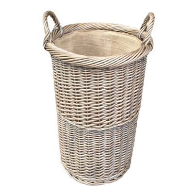 Red Hamper Large Antique Wash Umbrella Stand - Brown - Large - Image 5