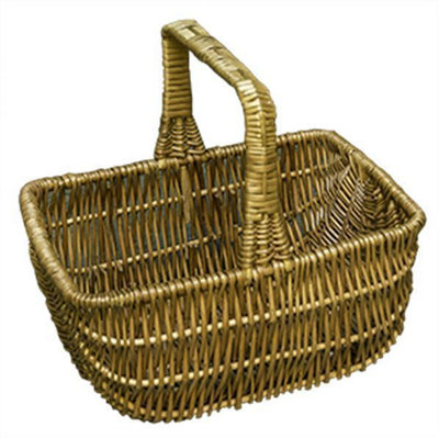 Red Hamper S024/4/home Wicker Large Southport Shopping Basket from B&Q