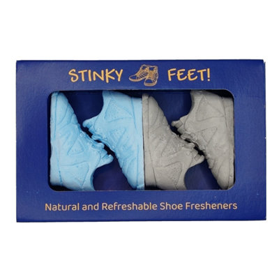 Stinky Feet Natural & Refreshable Shoe FreshenersPeppermint & Aphrodite from B&Q
