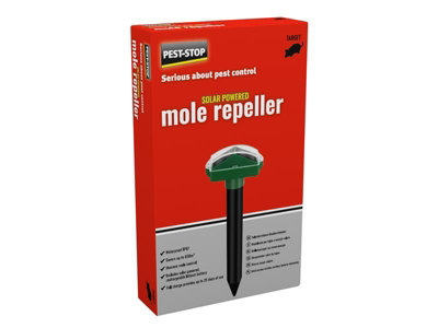 Pest-Stop Pelsis Group Psspmr Solar-Powered Mole Repeller Prcpsspmr from B&Q