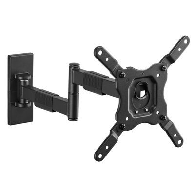 Ttap Unisex Black Pps Ttd101daex Dual-Arm Tv Bracket Up To 43" With Soft-Touch Adjust In - Image 6