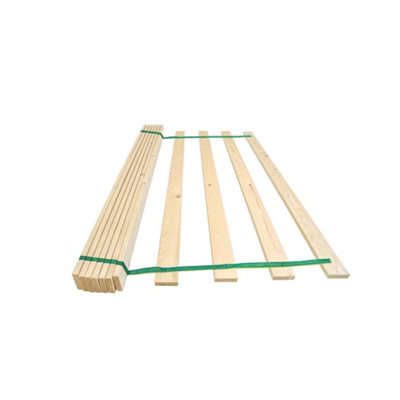 Small Single 2Ft6 Pine Bed SlatsStandard 11 Slat Webbed Set
