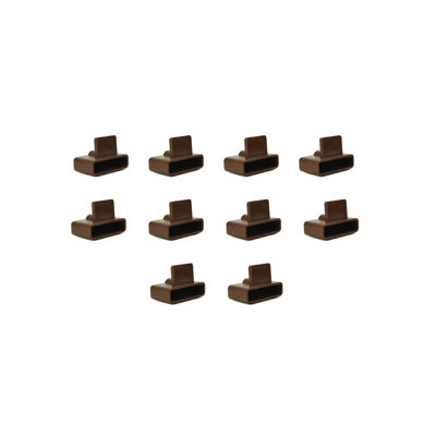 53mm X 12mm Bed Slat Holders For Wooden Frames (Pack Of 10) from B&Q