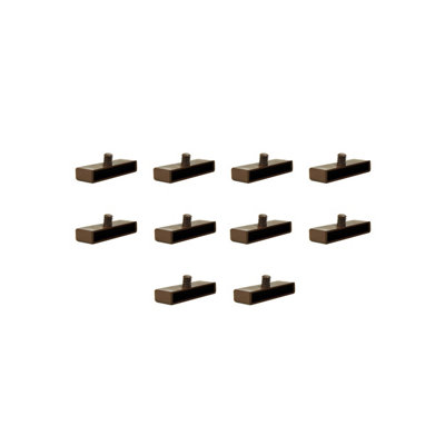 63mm Bed Slat Holders For Wooden Frames 1 Prong (Pack Of 10) from B&Q