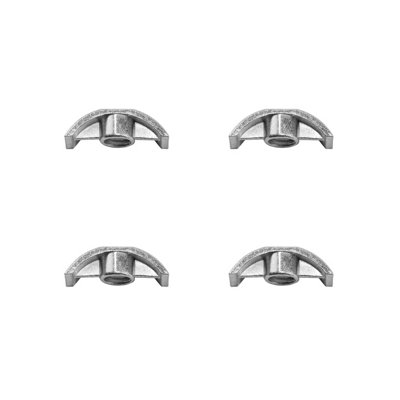 M6 6mm Threaded Half Moon Mini Luna Washers Nuts For Bunk Beds Cots