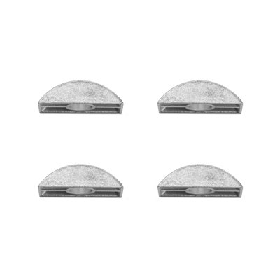 M8 Half Moon Maxi Luna Replacement Washers Nuts For Bunk Beds Cots from B&Q