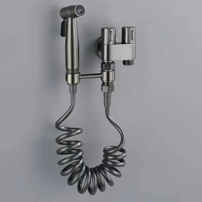 - Handheld Bidet Sprayer And Flexible HoseWall-MountedBathroom Bidet Sprayer Set