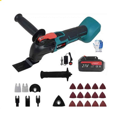 Cordless Oscillating Multi Tool Sander Scraper Saw With 18V Battery from B&Q