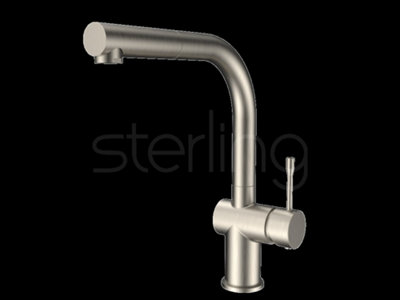 B&Q -  Zodiac Mixer Tap In Brushed Nickel Zo4Bn