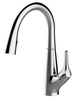 Clearwater Rosetta Kitchen Filter Tap Filtered Water & Cold & Hot Chrome PvdRol10Cp from B&Q