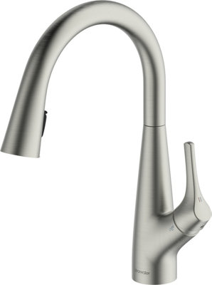 Clearwater Rosetta Kitchen Filter Tap Filtered Water & Cold & Hot Brushed Nickel PvdRol10Bn from B&Q
