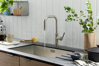 B&Q -  Pioneer Mixer Tap In Brushed Nickel Pil20Bn