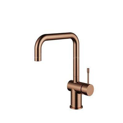 B&Q -  Zodiac Twist & Spray Tap In Regency Copper Zo3Rc
