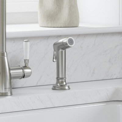 Clearwater Tp10BnTraditional Pull Out Spray Brushed Nickel