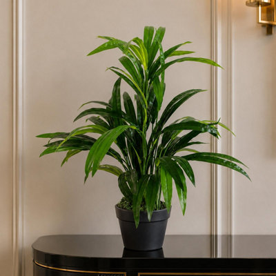 Leaf Artificial Large Bamboo Shrub Plant - Green - Image 7