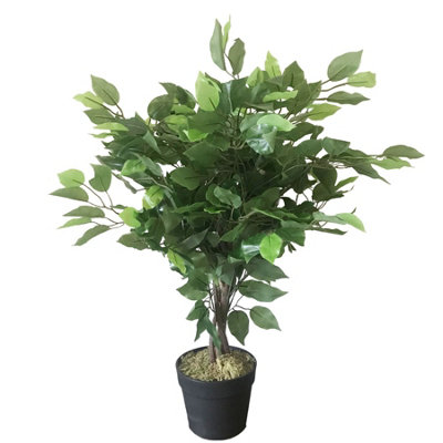 Leaf Artificial Ficus Tree/Plant, 60cm - Image 10