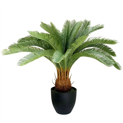 Leaf 70Cm Artificial Tropical Cycas Palm Plant