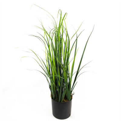 Leaf 60Cm Artificial Lemongrass Grass Plant from B&Q