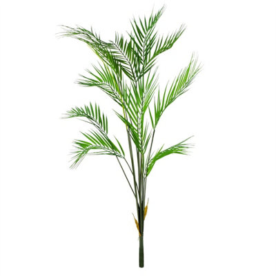 Leaf Large Artificial Palm Tree No Pot 11 Leaves 118Cm from B&Q