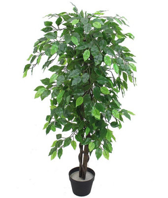 Leaf Artificial Ficus Tree Plant 120Cm Ficus 120Cm Plants