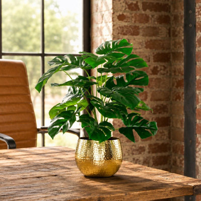 Leaf realistic Artificial Monstera Cheese Plant - Image 6