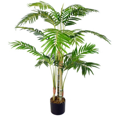 Leaf Artificial Palm Tree 120Cm 120Cm Areca Plants
