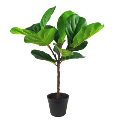 Leaf 60Cm Artificial Fiddle Fig Plant