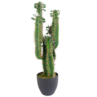Leaf Artificial Cactus Tree 75cm - Image 9