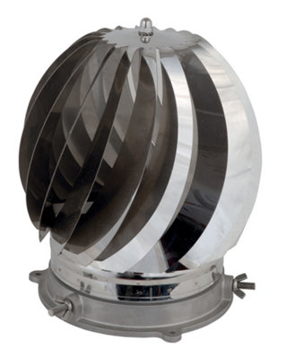 Mini Rotorvent Spinning Chimney Cowl from B&Q
