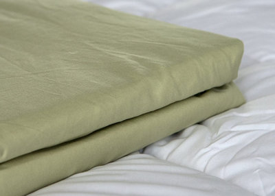  - Just So Home Microfibre Easycare Soft Touch Pillowcases (Green)