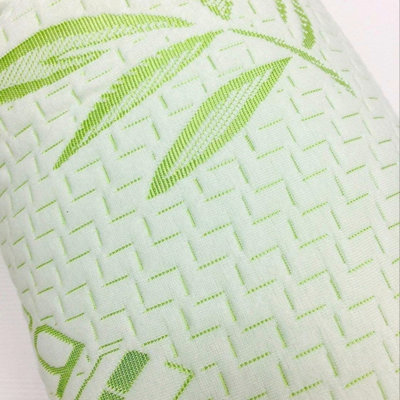 Just So Home Organic Bamboo Knitted Jacquard Waterproof Pillow Protector Pair