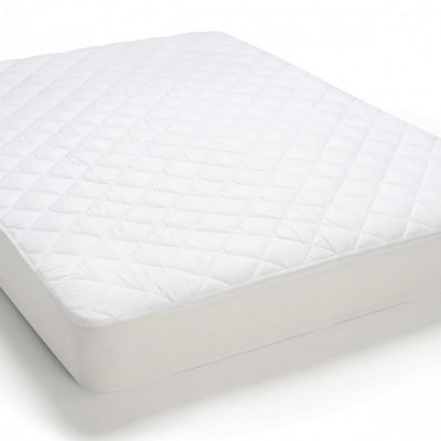  - Just So Home Quilted Anti-Allergy Mattress Protector 33Cm Deep Polycotton Easycare (Single)