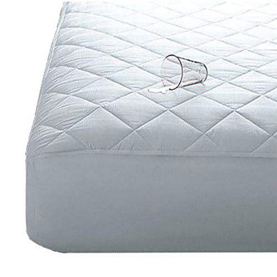  - Just So Home Quilted Waterproof Microfibre Mattress Protector Extra Deep 40Cm (Double)