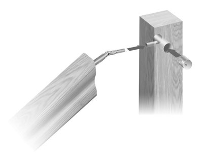Blueprint Joinery Universal Zip Handrail Fixing Kit - Silver - Image 3