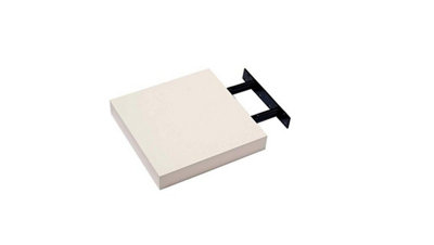 Spot On Dealz Floating Shelves Wall Mounted Bookshelves Wooden White Shelf For Bedroom Living Room Kitchen Decorative Furniture Display Shelving from B&Q