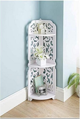 Spot On Dealz Camille 3 Tier Shelving Corner Shelves Living Room Bedroom Deco G-0243 - Image 3
