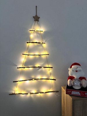 Spot On Dealz 40 Indoor Christmas Decorations Lights Twig Wall Tree Led Christmas Lights Ornament Warm White Xmas from B&Q