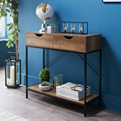Spot On Dealz Console Table Slim Side Table Living Room Tables Hallway Furniture Cabinet With Drawers from B&Q