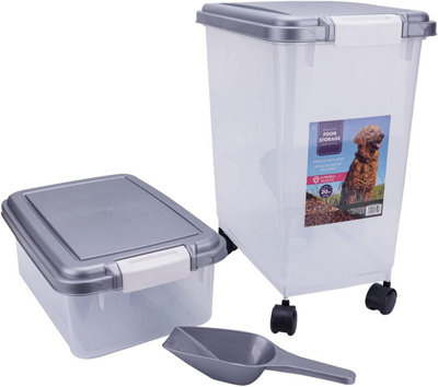 B&Q -  Dog Food Storage Container Cat Pet Containers For Dry Food