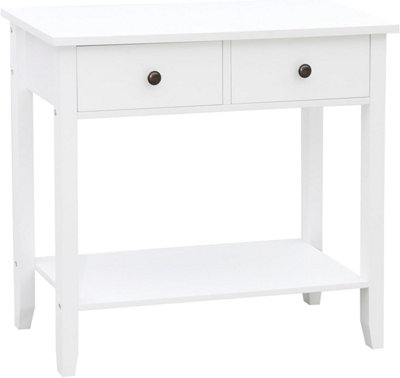 Spot On Dealz Console Table Slim Side Table Living Room Tables Hallway Furniture Cabinet With Drawers from B&Q