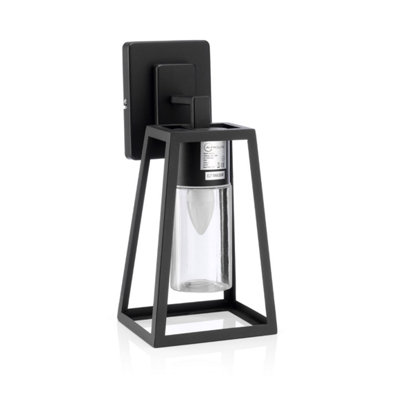 Auraglow Outdoor Glass Vintage Wall Light E27BlisworthFitting Only from B&Q