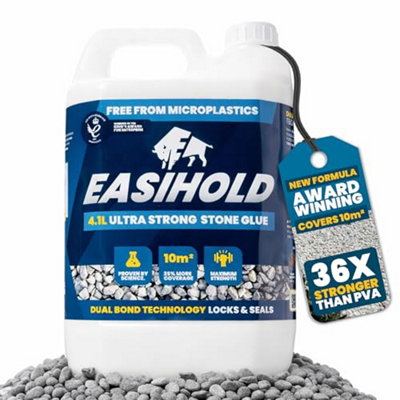 Vuba Easihold 4.1 L Gravel BinderRockStone Adhesive & Mulch GlueDual Bond Tech Ready-To-UsePea & Bark Stabiliser For from B&Q