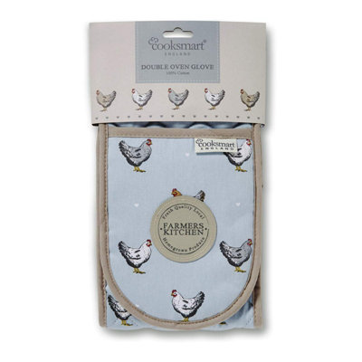 B&Q -  Farmers Kitchen Double Oven Glove