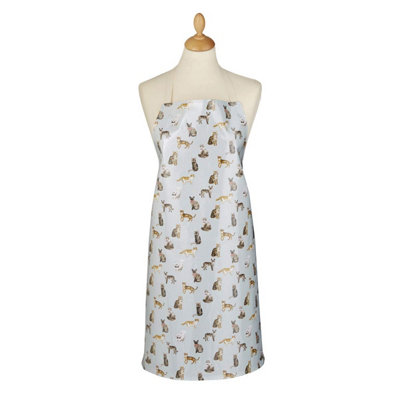 Cooksmart Curious Cats Pvc Kitchen Apron from B&Q