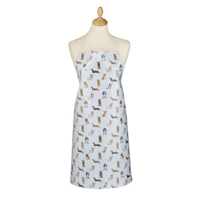 Cooksmart Curious Dogs Kitchen Pvc Apron from B&Q