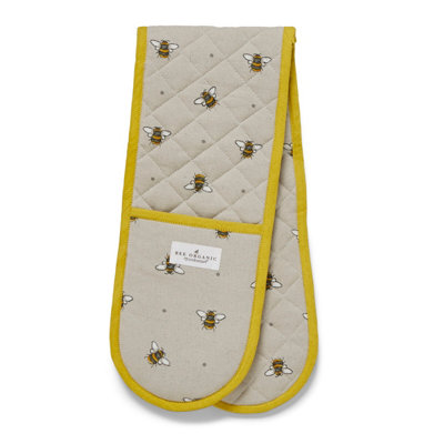B&Q -  Bumble Bees Double Oven Glove