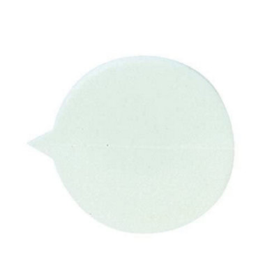 SecuPro Gosecure Security Seals Plain Round White (Pack Of 500) from B&Q