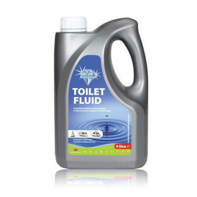 Blue DiamondBlue Toilet Fluid 4L from B&Q
